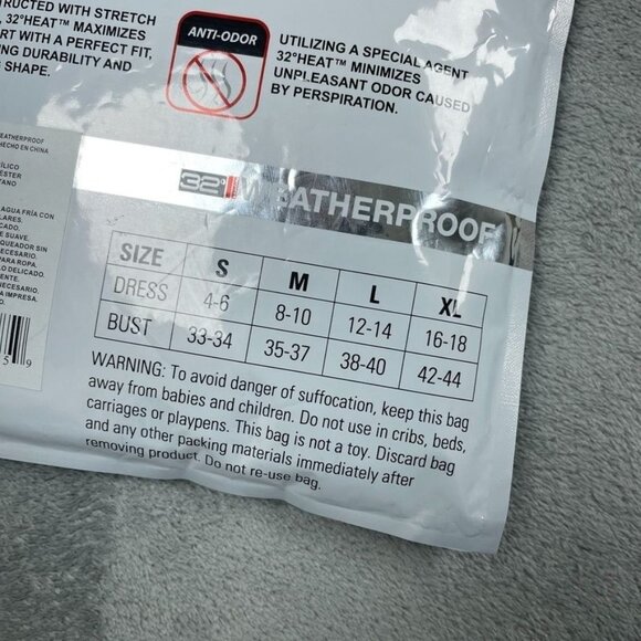 32 Degrees Heat Womens XL Long Sleeve Scoop Neck Top d0527 - Picture 3 of 6